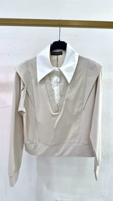 MAGLIA COLLO CAMICIA