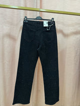 JEANS NERO BRILL CURVY