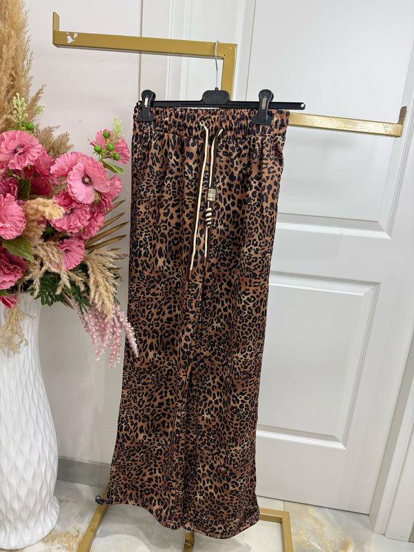 PANTALONE TUTA ANIMALIER