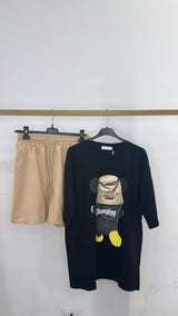 COORDINATO SHORTS&T-SHIRT MICKEY